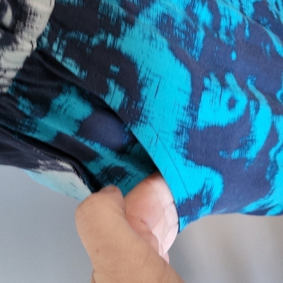 Hang Ten navy and turquoise racerback dress with pockets NWT - Picture 7 of 12